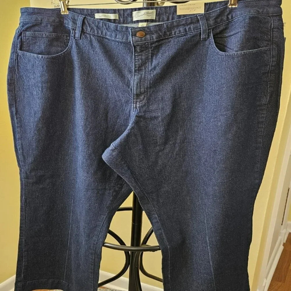 Universal‎ Thread Womens High-Rise Wide Leg Jeans Comfort Stretch Sz 26 Reg NWT